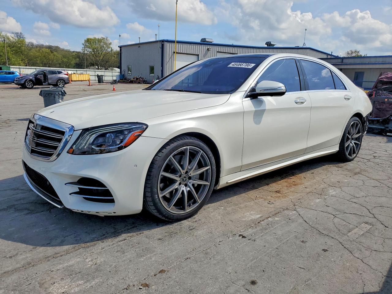2019 Mercedes-Benz S 450, VIN WDDUG6GB9KA467167 — Rear end