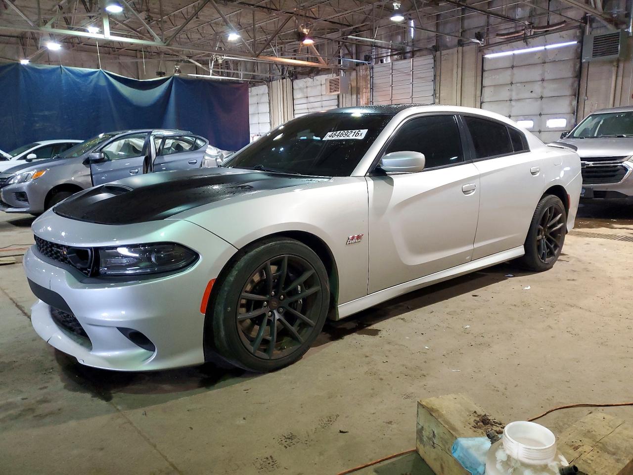 2021 Dodge Charger Scat Pack, VIN 2C3CDXGJ5MH569621 — Vandalism