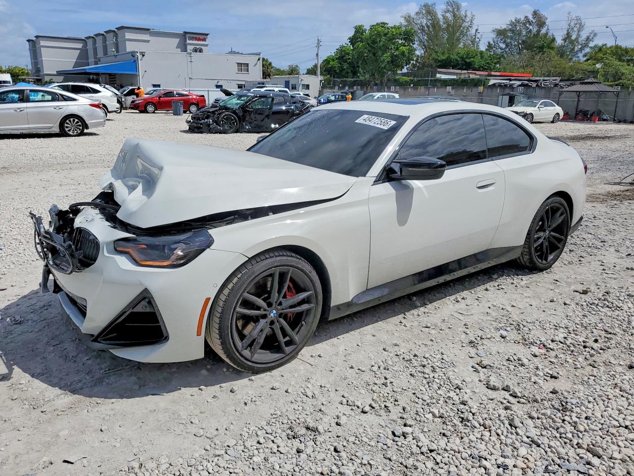 2023 BMW 2 Series M240i xDrive, VIN 3MW53CM02P8D62966 — Фото с аукциона
