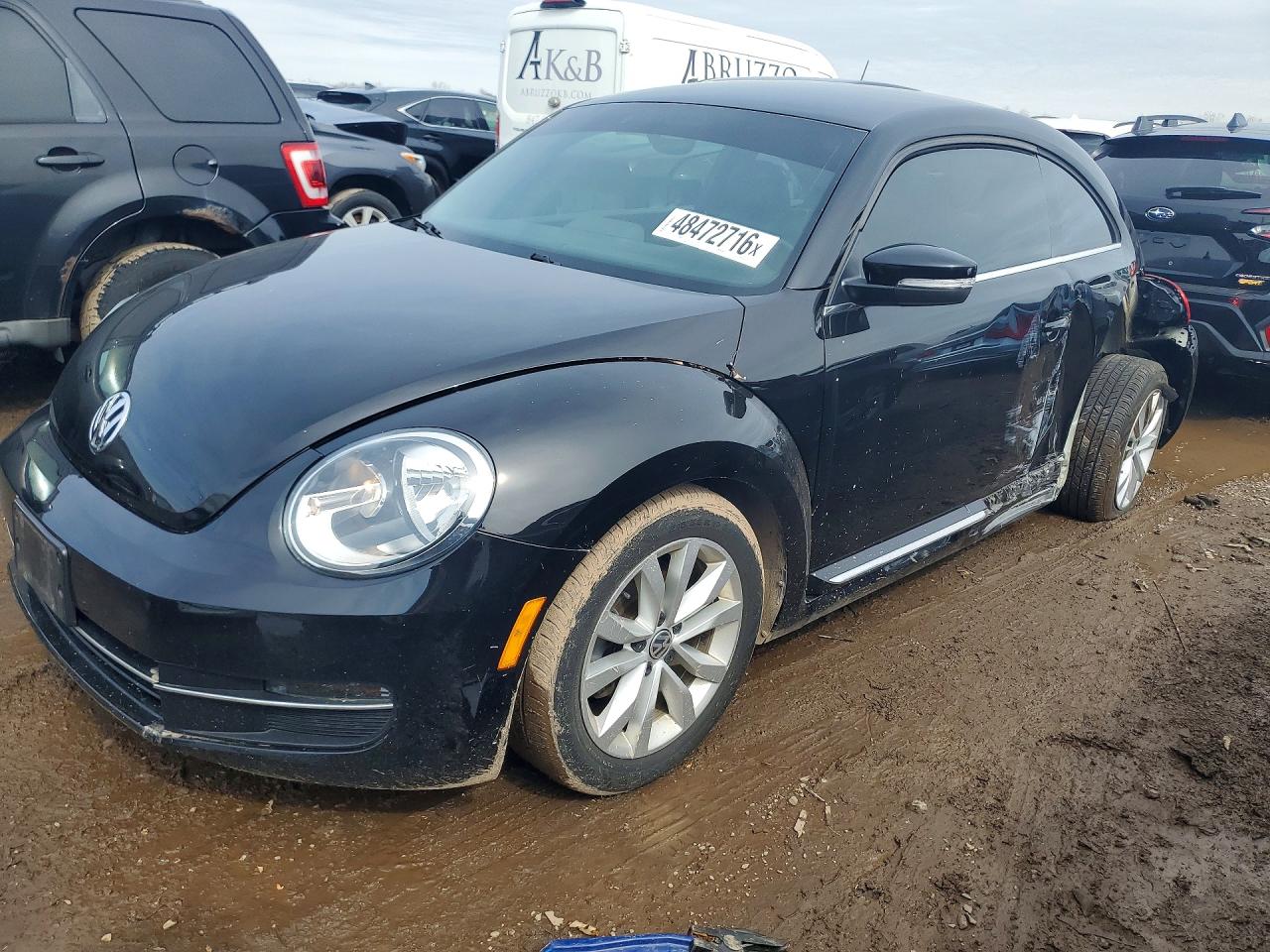2013 Volkswagen Beetle 2.0L TDI, VIN 3VWRL7AT1DM607914 — Side