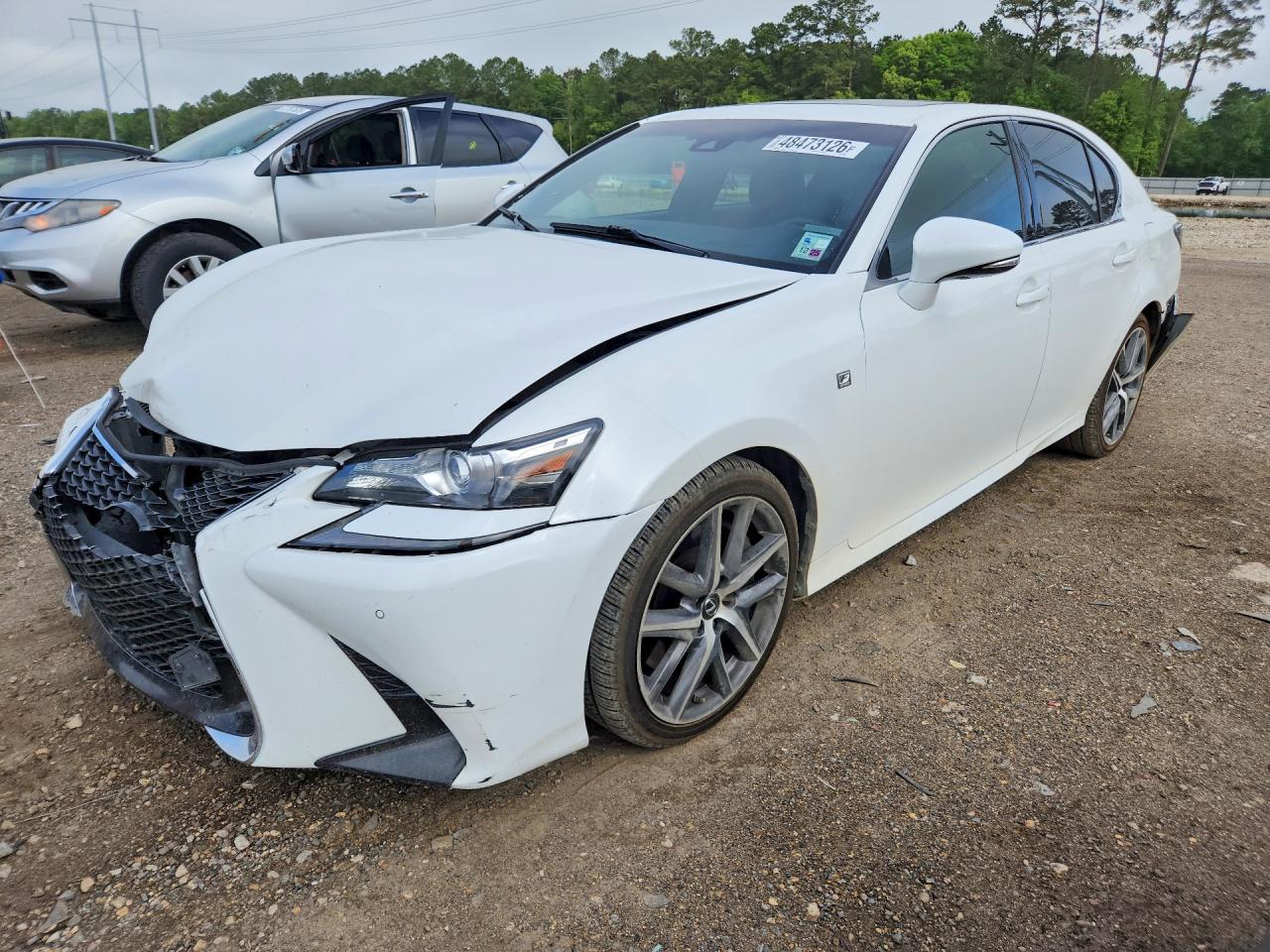 2020 Lexus GS 350 F Sport, VIN JTHEZ1BL2LA020000 — Перед