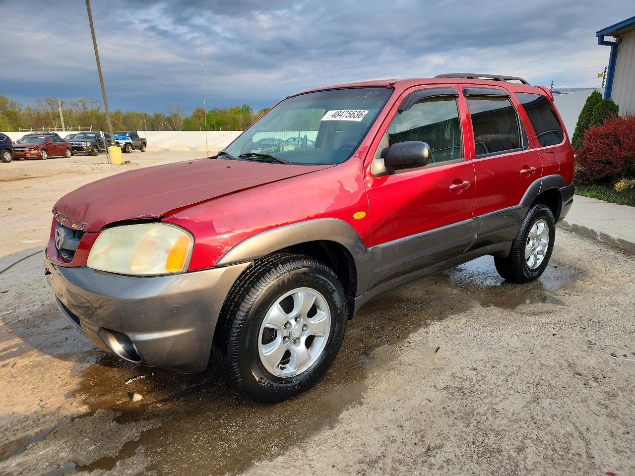 2003 Mazda Tribute ES, VIN 4F2CZ06163KM45676 — Перед