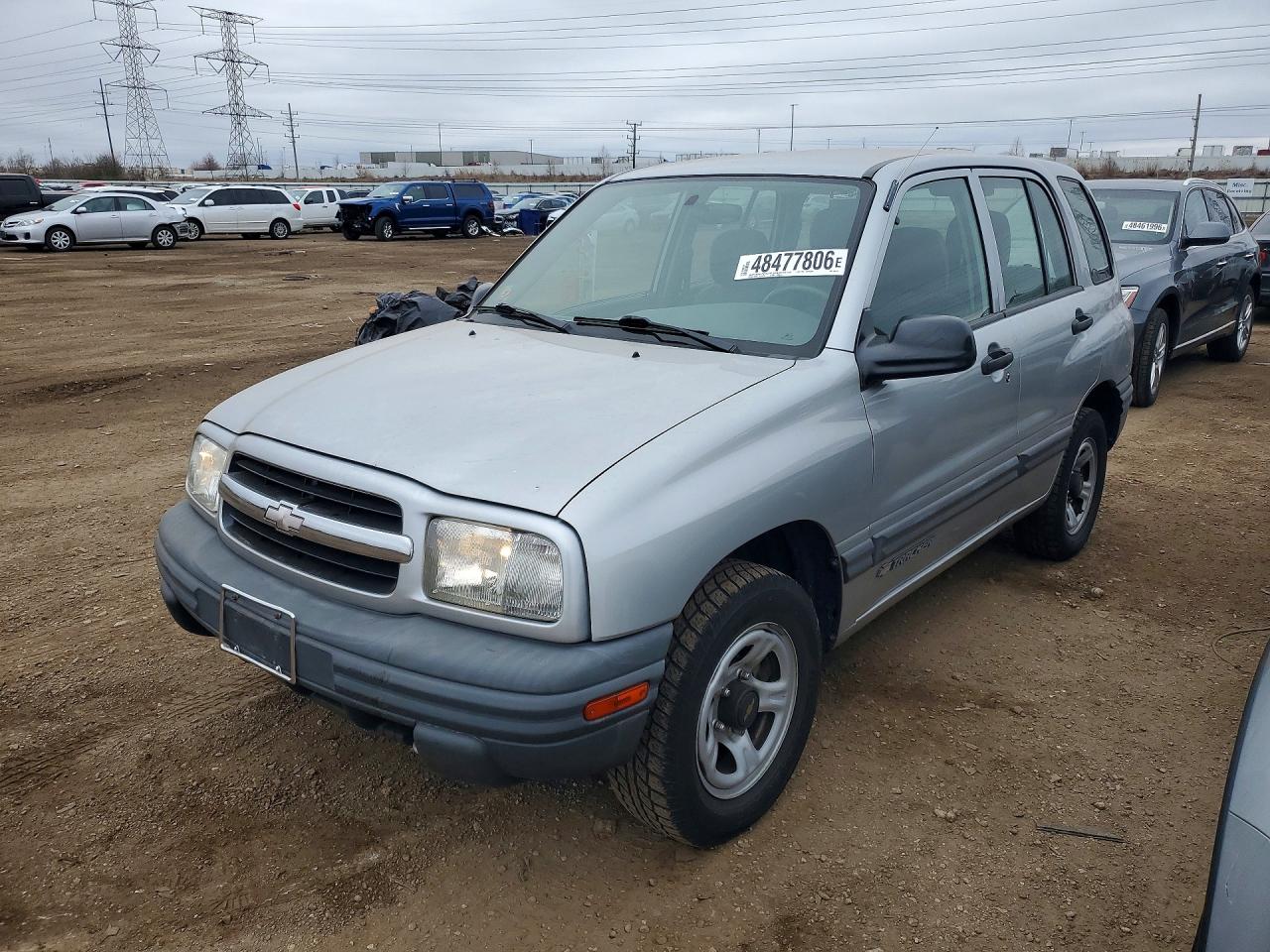 2001 Chevrolet Tracker, VIN 2CNBE13C916956376 — Обычный износ