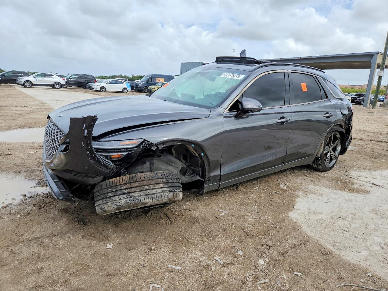 2023 Genesis GV70 2.5T, VIN KMUMADTB9PU089943 — Rollover
