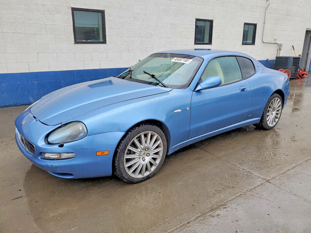 2002 Maserati Coupe, VIN ZAMBC38AX20006529 — Front end