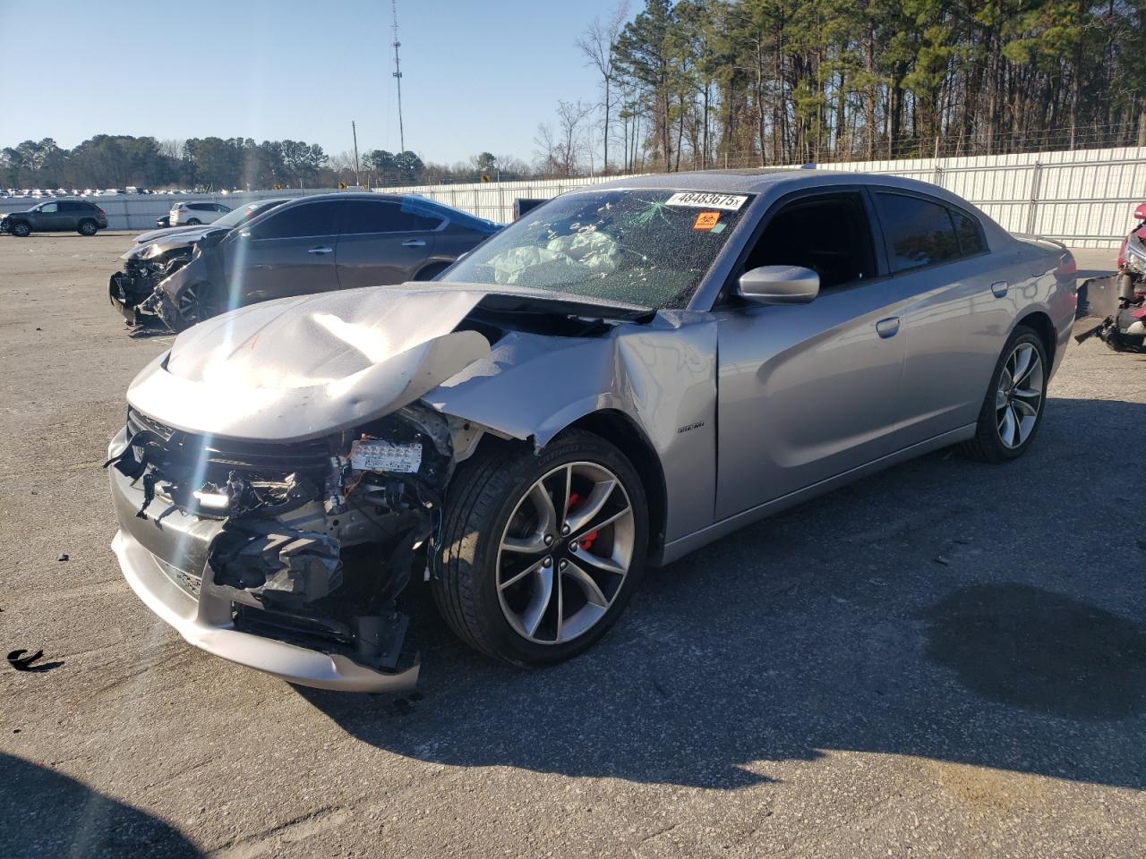 2015 Dodge Charger Road/Track, VIN 2C3CDXCTXFH805884 — Front end