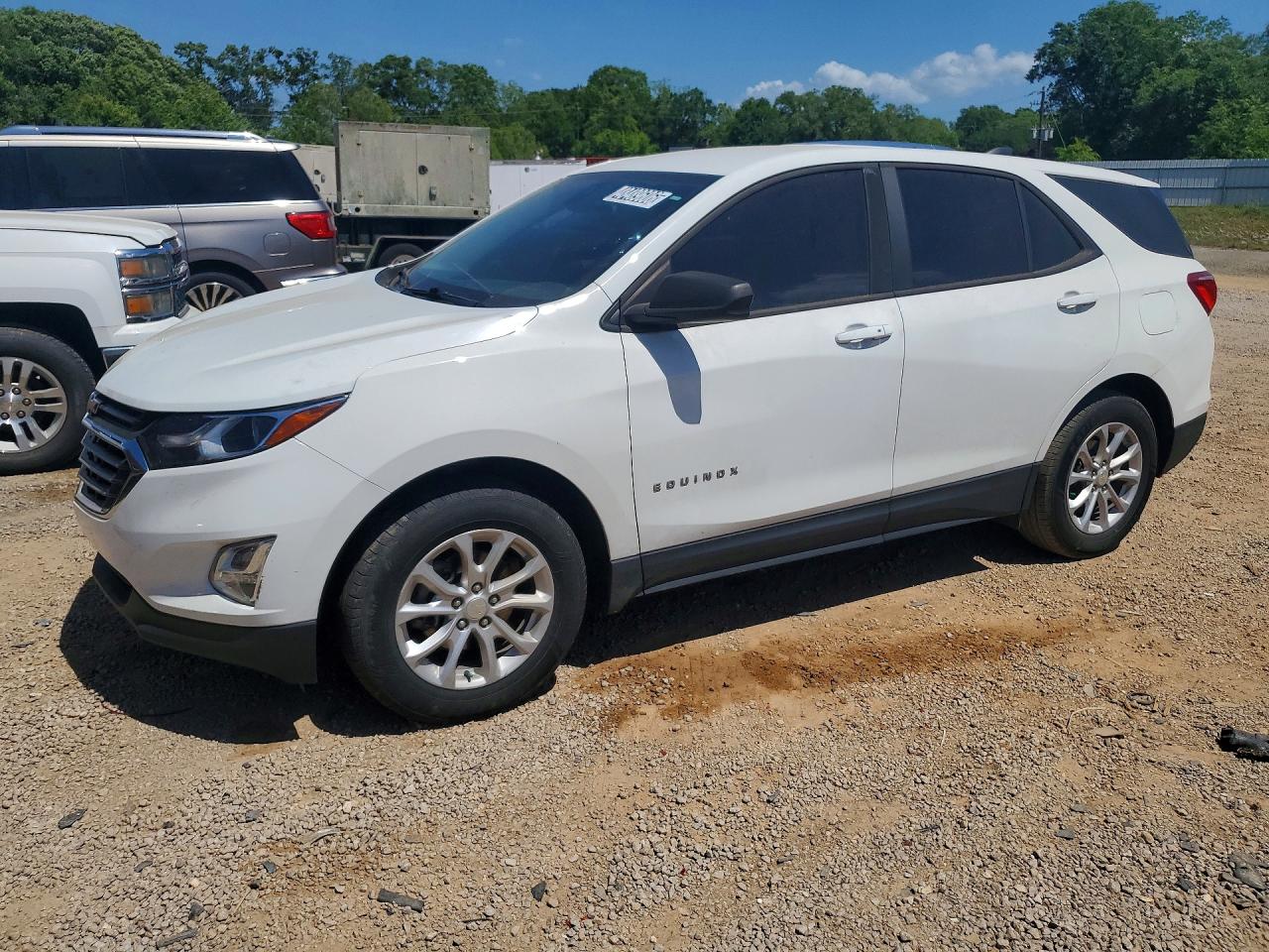2020 Chevrolet Equinox LS, VIN 3GNAXHEV0LS707946 — Partial repair