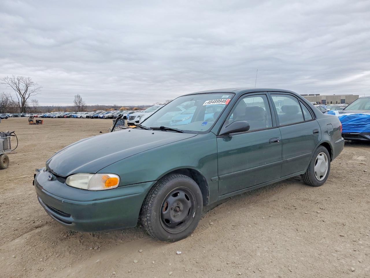 2002 Chevrolet Prizm Lsi, VIN 1Y1SK52872Z417676 — Front end