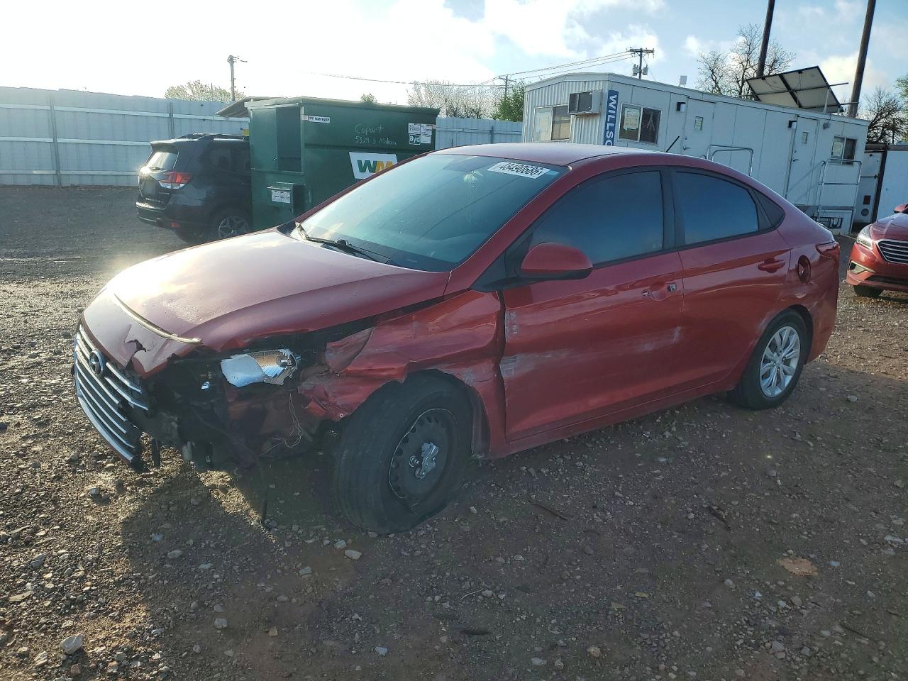 2020 Hyundai Accent SE, VIN 3KPC24A61LE104641 — Side