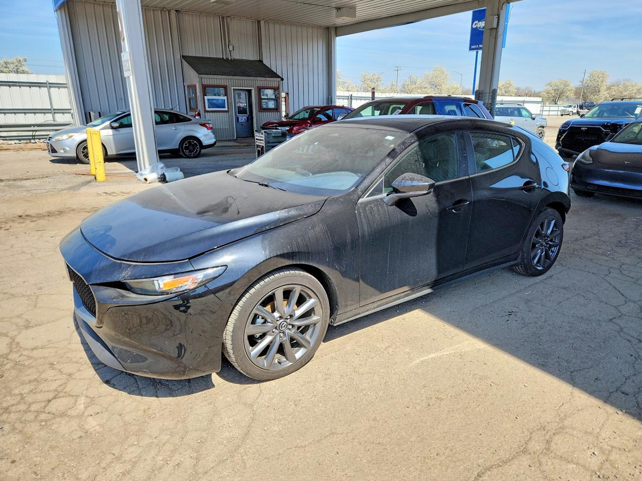 2024 Mazda 3 S Preferred, VIN JM1BPALM4R1713001 — Rear end