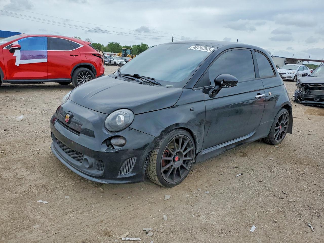2015 FIAT 500 Abarth, VIN 3C3CFFFH1FT570522 — Auction photo 1 of 4