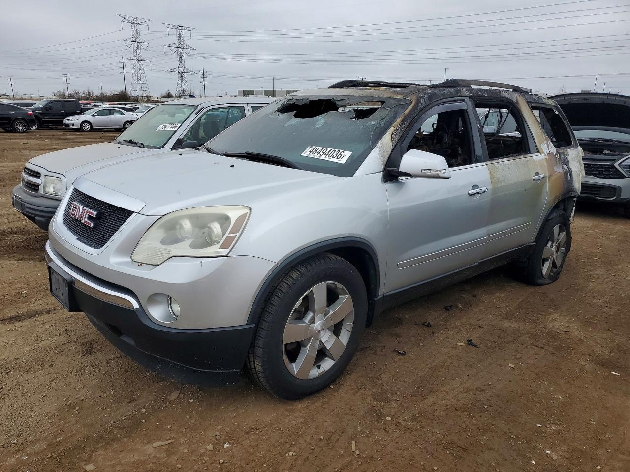 2012 GMC Acadia SLT1, VIN 1GKKVRED0CJ163342 — Burn