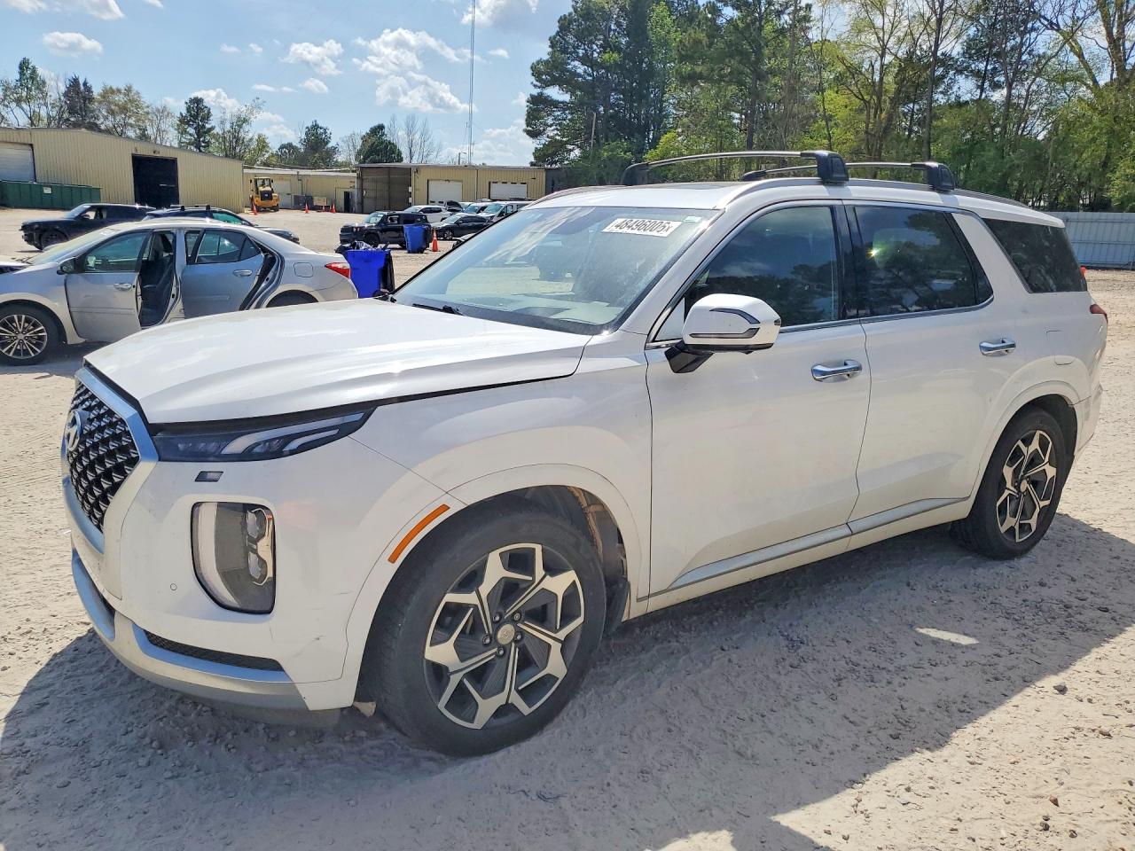 2021 Hyundai Palisade Calligraphy, VIN KM8R7DHE8MU196080 — Burn
