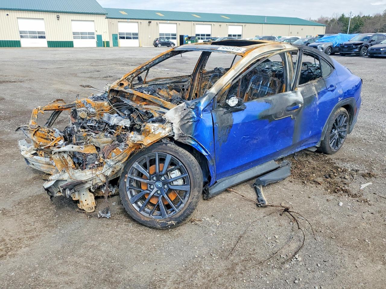 2025 Subaru WRX Premium, VIN JF1VBAH62S9810314 — Burn