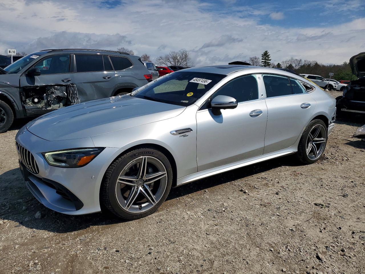 2020 Mercedes-Benz AMG GT 53, VIN WDD7X6BB4LA015407 — Rear end