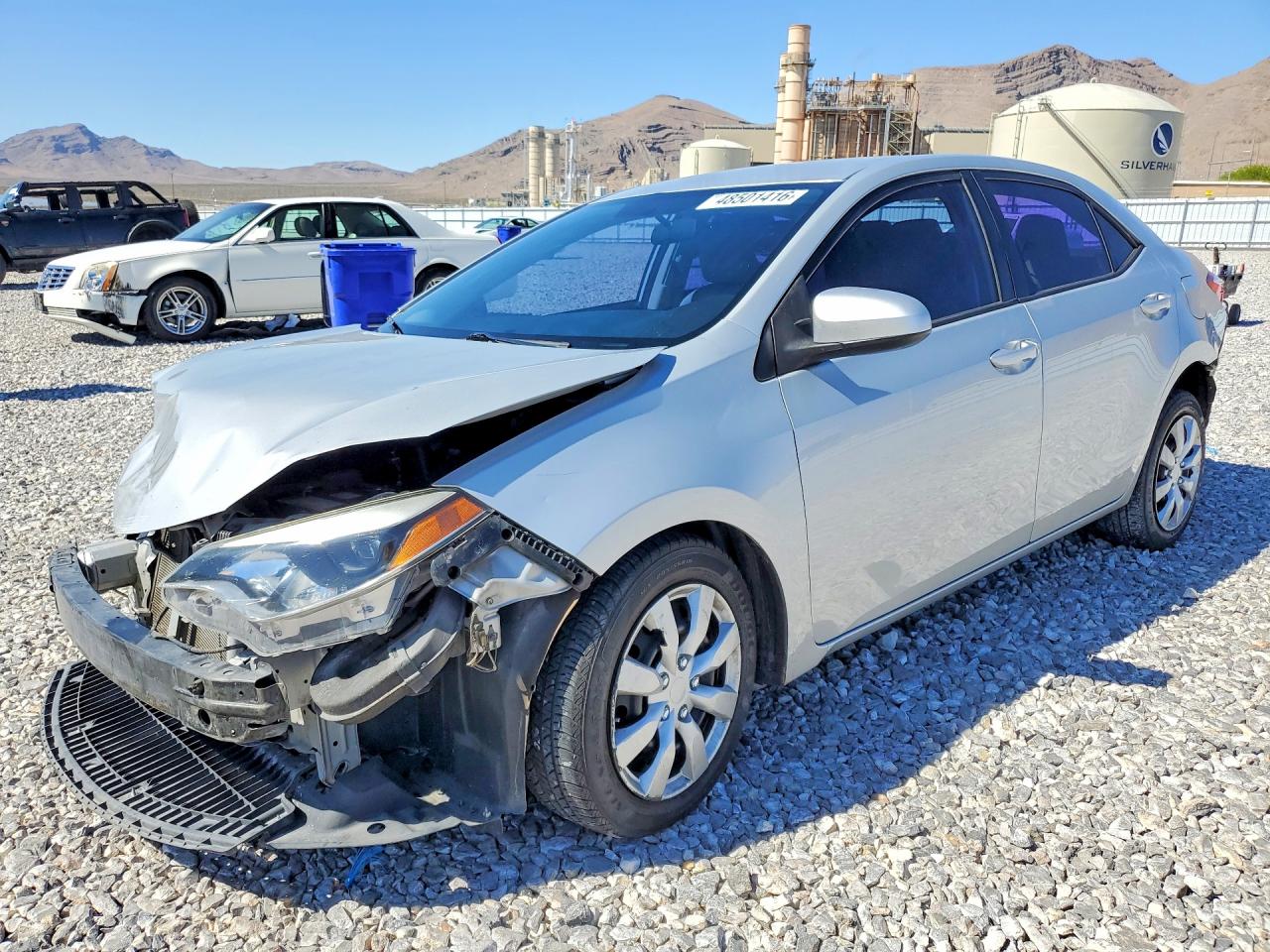 2014 Toyota Corolla LE, VIN 2T1BURHE0EC091477 — Side