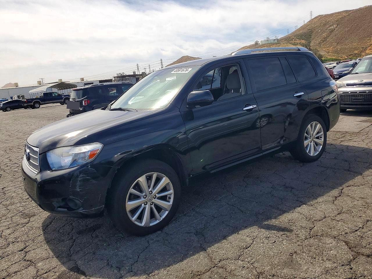 2009 Toyota Highlander, VIN JTEEW41A692030233 — Front end