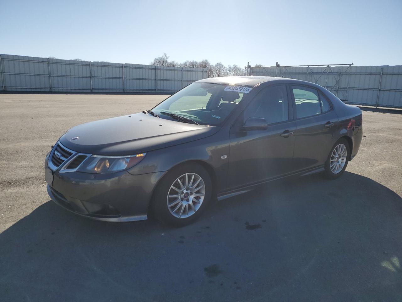2010 Saab 9-3, VIN YS3FA4CY1A1618321 — Rear end