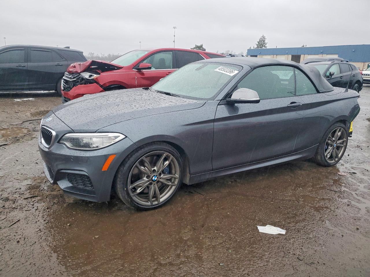 2015 BMW 2 Series M235i, VIN WBA1M1C52FV393109 — Rear end