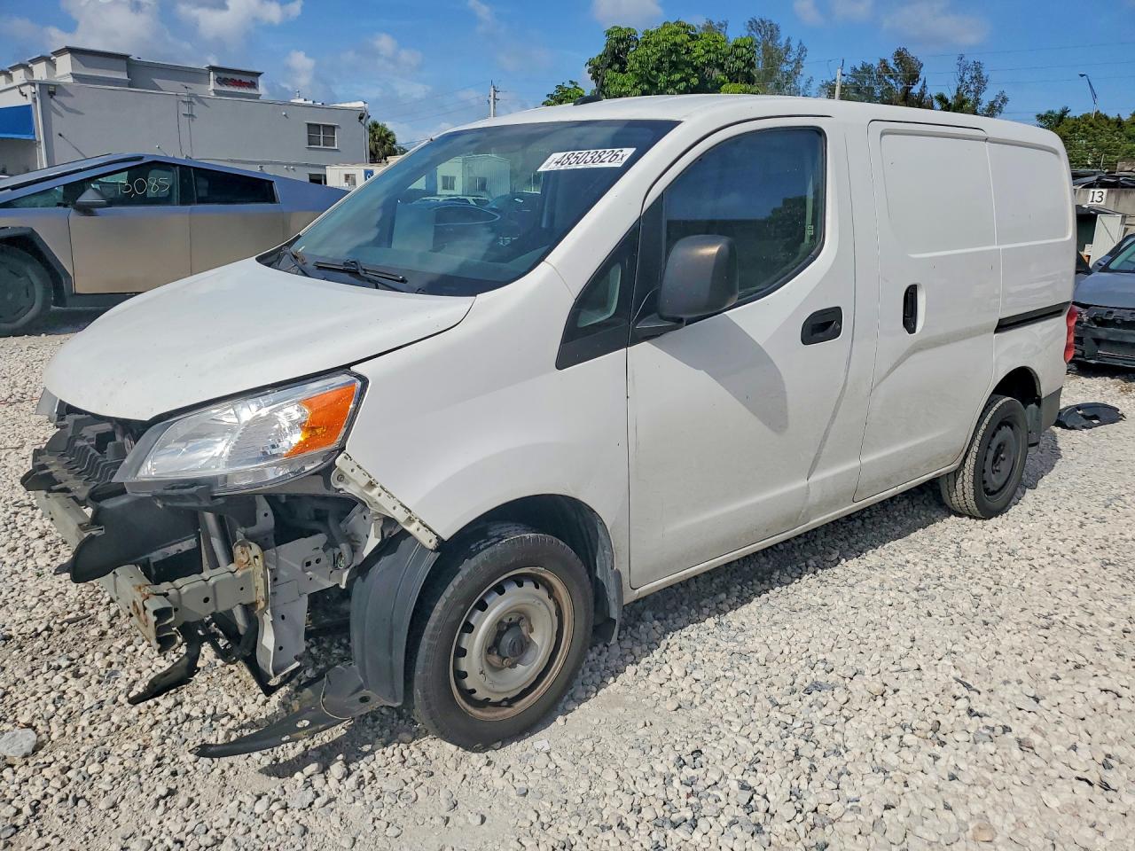 2021 Nissan NV200 SV, VIN 3N6CM0KNXMK699465 — Front end