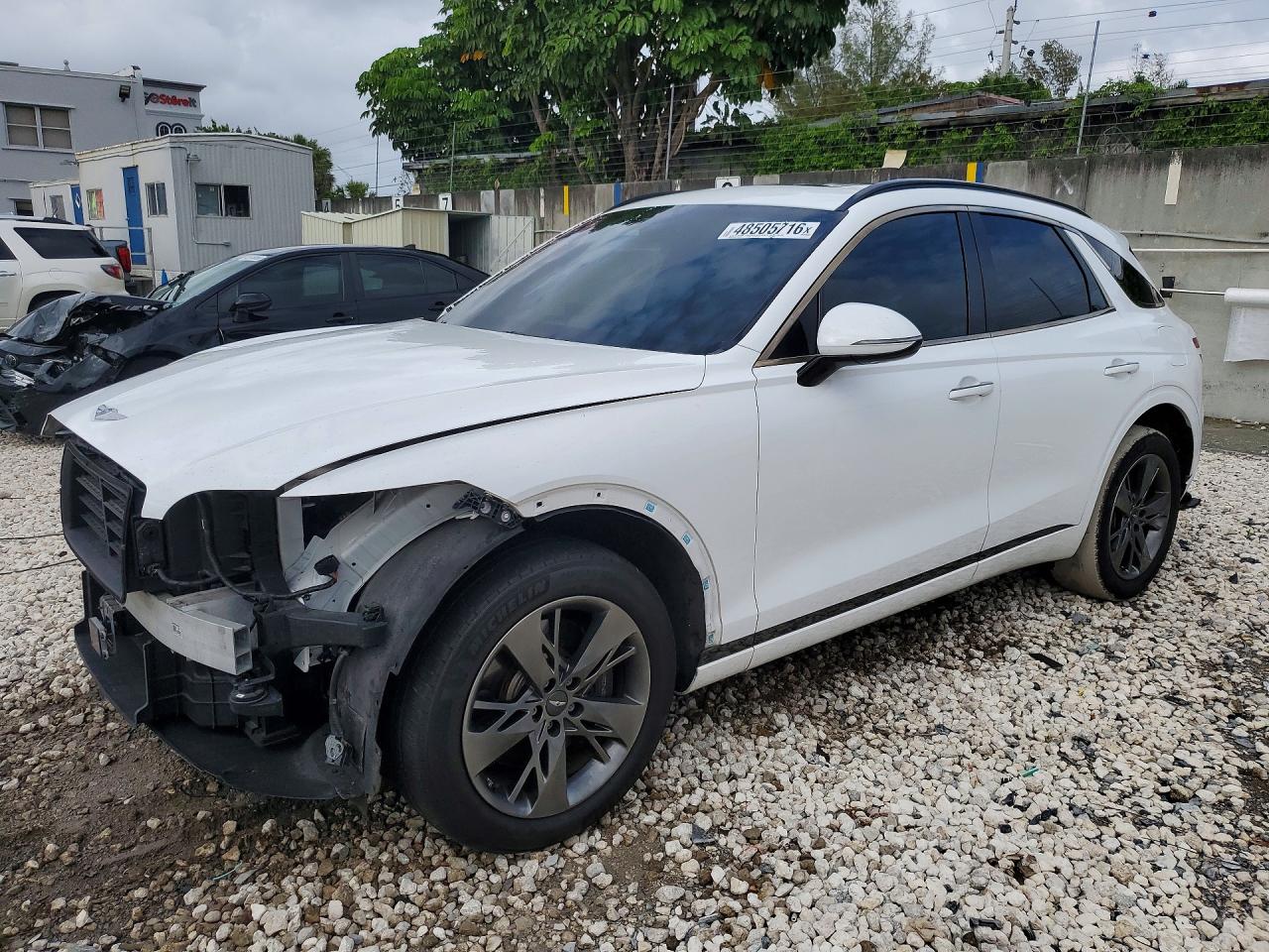 2022 Genesis GV70 Sport, VIN KMUMCDTC2NU015649 — Front end