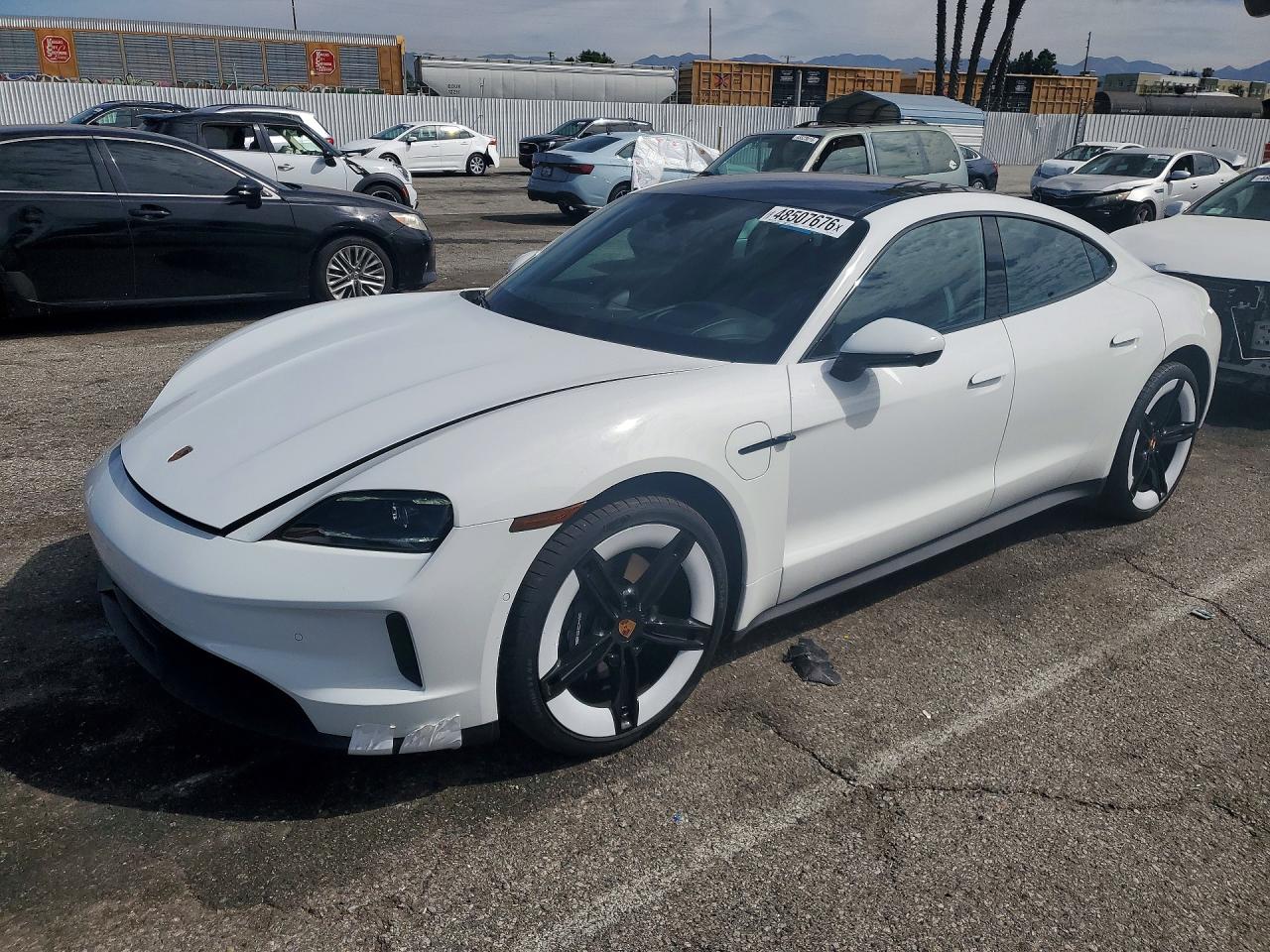2025 Porsche Taycan, VIN WP0AA2Y15SSA09474 — Front end