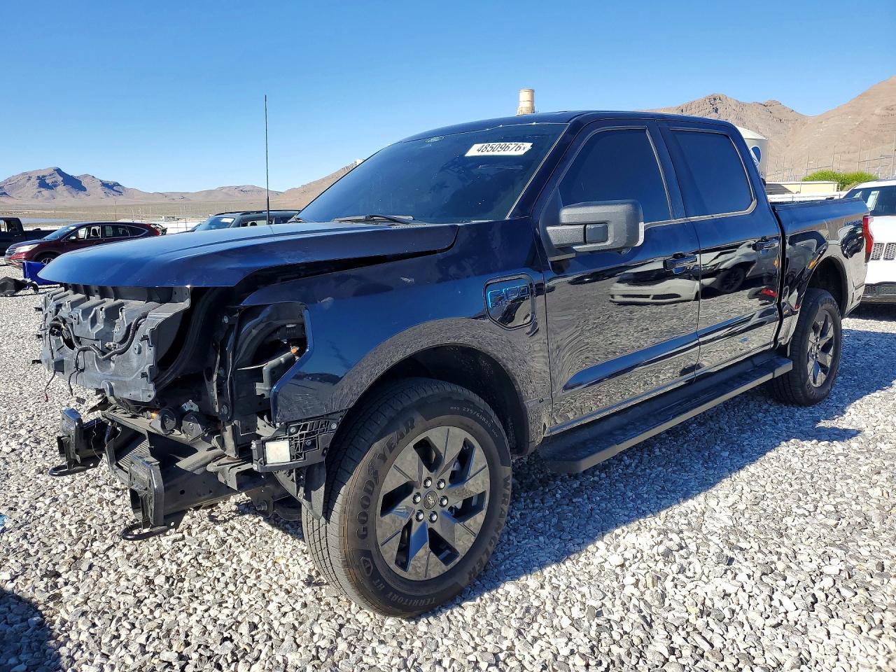 2025 Ford F-150 Lightning Flash, VIN 1FT6W3L75SWG01617 — Front end