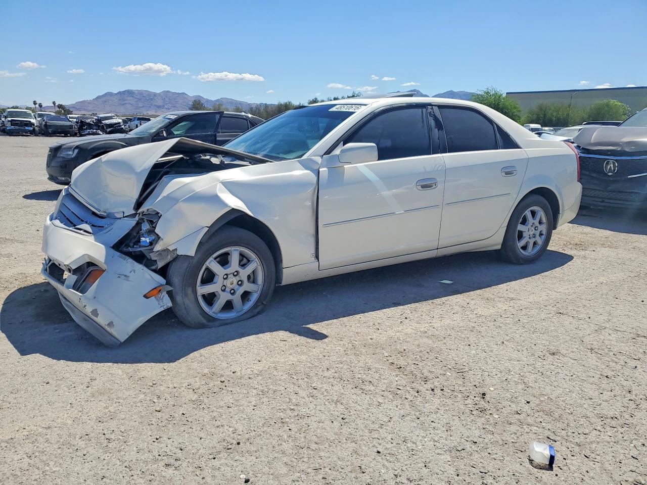 2007 Cadillac CTS, VIN 1G6DP577070176704 — Перед