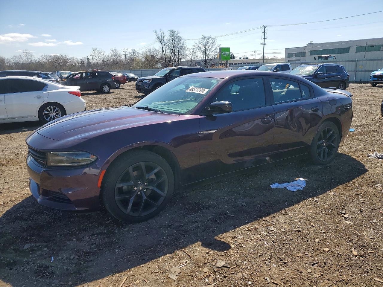 2021 Dodge Charger SXT, VIN 2C3CDXBG3MH650323 — Hail