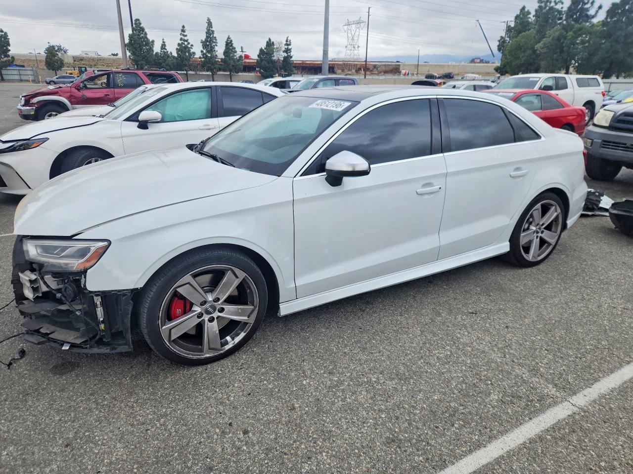 2020 Audi S3 S line Premium, VIN WAUB1GFF8LA004528 — Front end