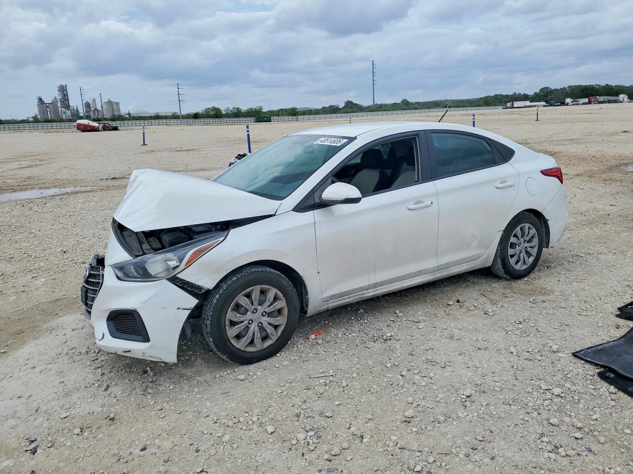 2022 Hyundai Accent SE, VIN 3KPC24A69NE171846 — Front end