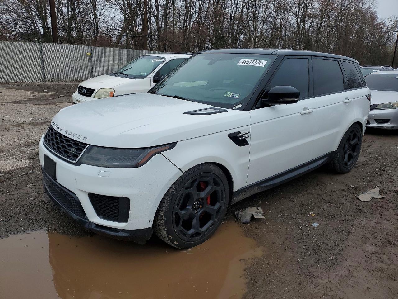 2019 Land Rover Range Rover Sport HSE, VIN SALWR2RV5KA828402 — Missing or altered VIN