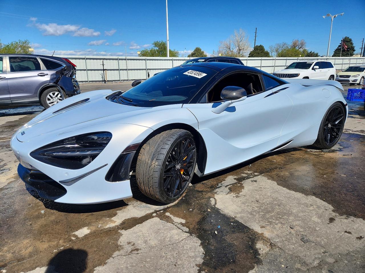 2018 McLaren 720S, VIN SBM14DCA9JW002047 — Front end