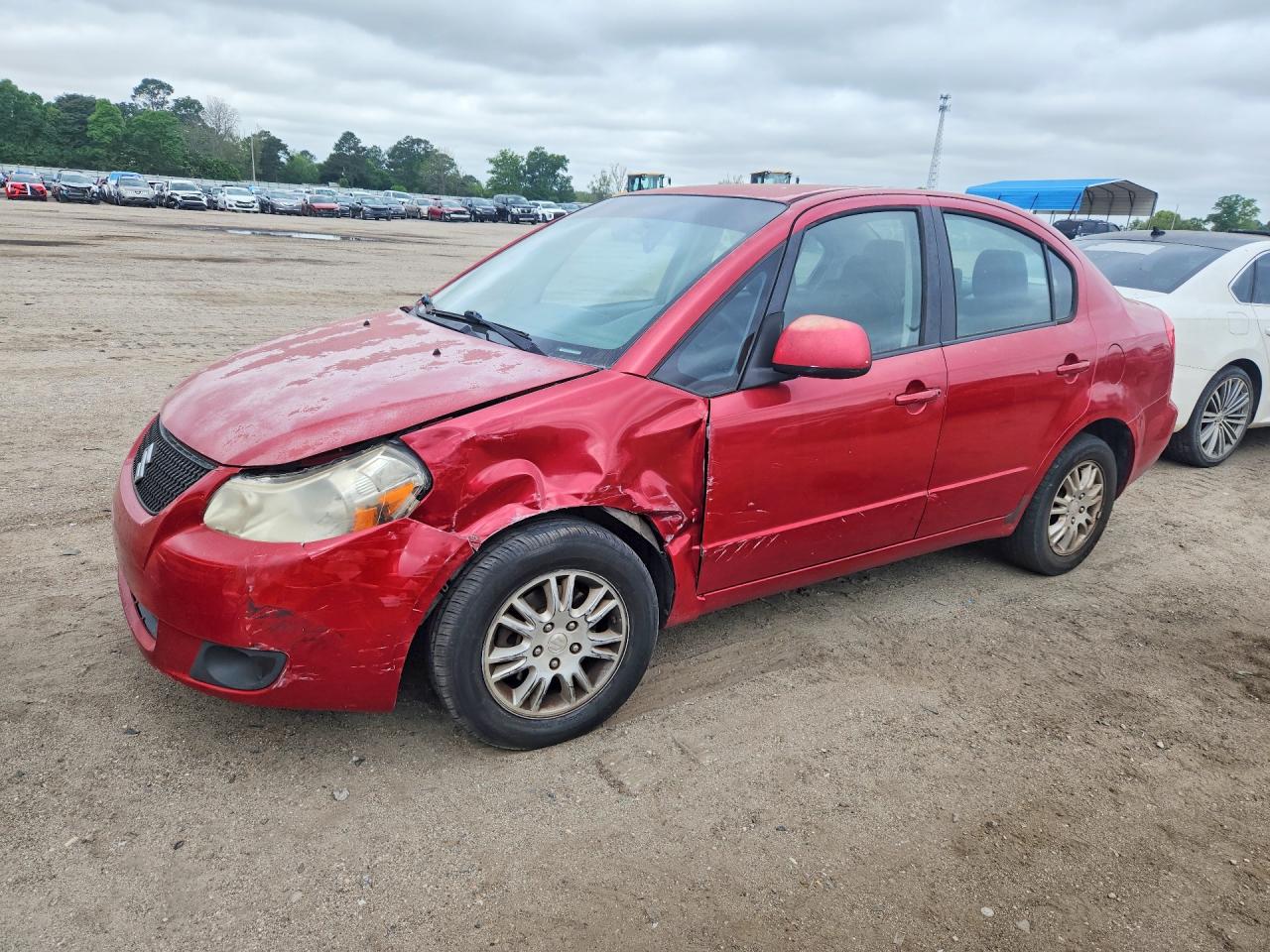 2012 Suzuki SX4 LE, VIN JS2YC5A37C6305387 — Front end