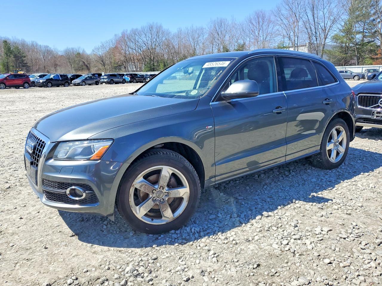 2012 Audi Q5 Prestige, VIN WA1WKAFP8CA093440 — Rear end