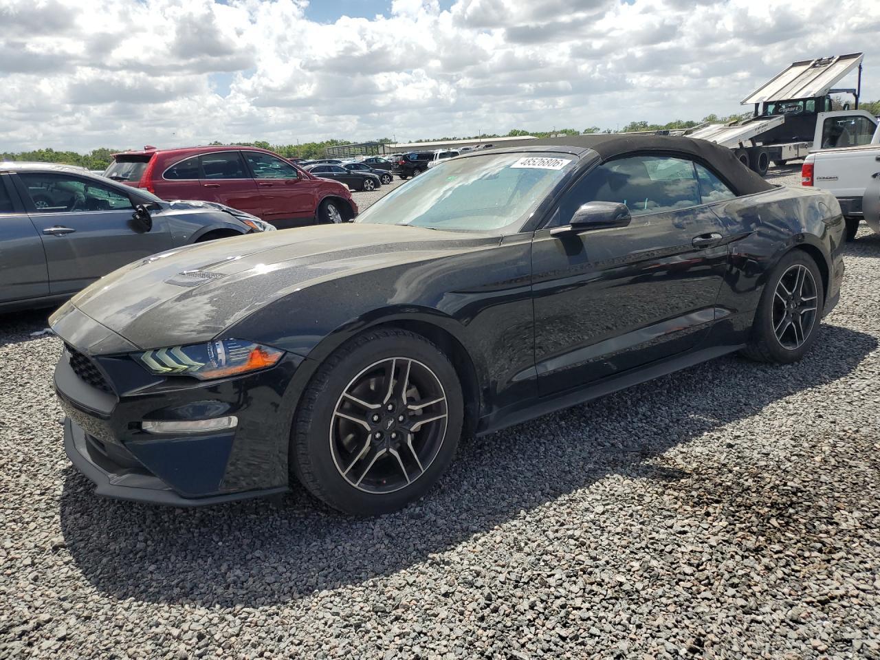 2021 Ford Mustang EcoBoost Premium, VIN 1FATP8UH3M5115987 — Side
