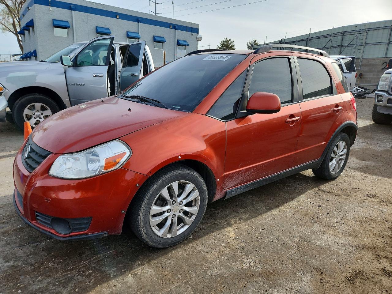 2013 Suzuki SX4 Crossover, VIN JS2YB5A34D6101313 — Rear end