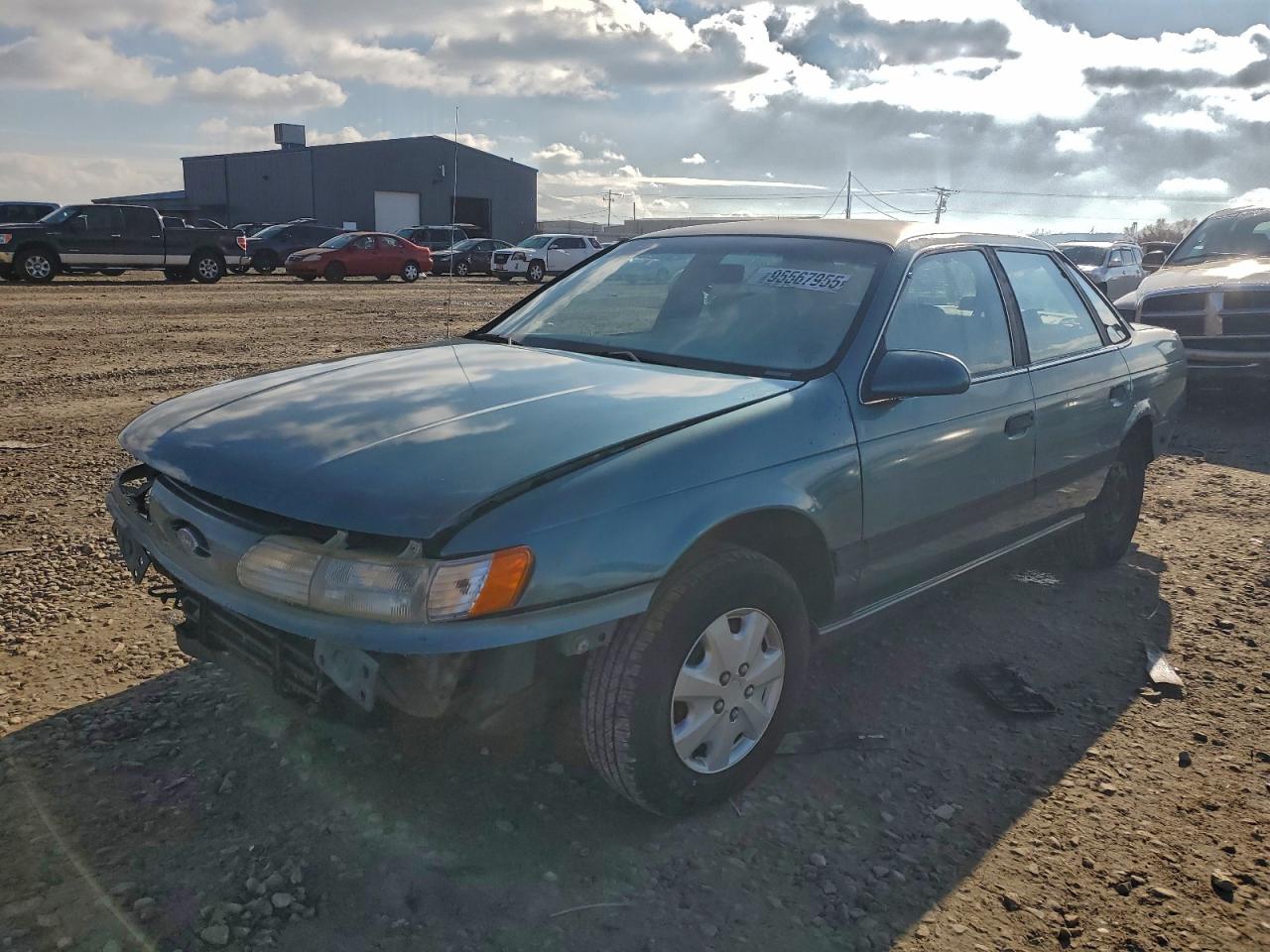 1993 Ford Taurus GL, VIN 1FACP52U5PG306544 — Rear end