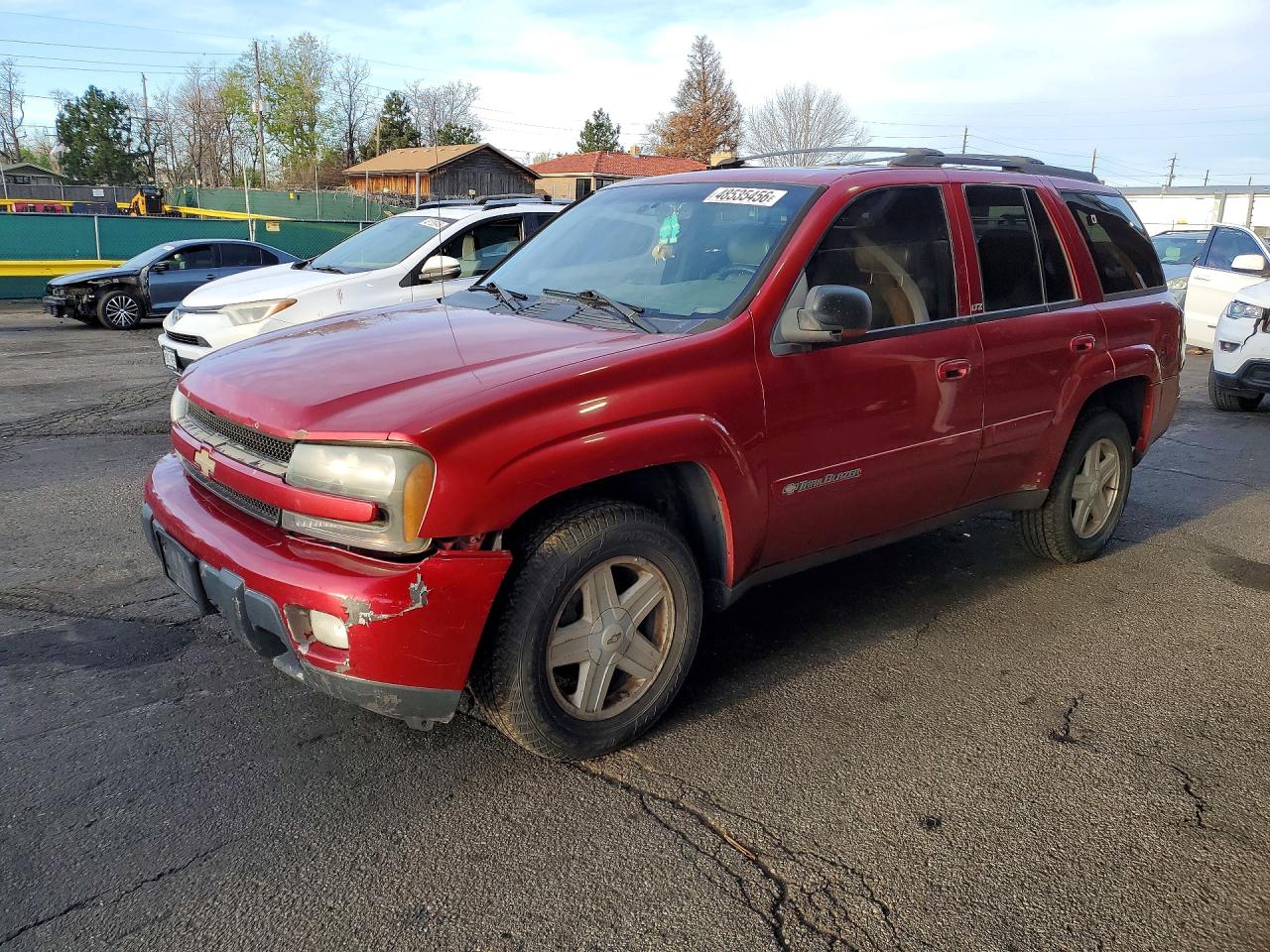 2002 Chevrolet TrailBlazer LS, VIN 1GNDT13SX22259914 — Front end