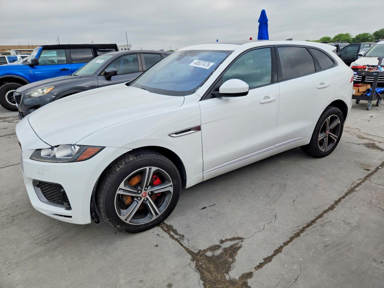2020 Jaguar F-Pace S, VIN SADCM2FV3LA641324 — Фото с аукциона