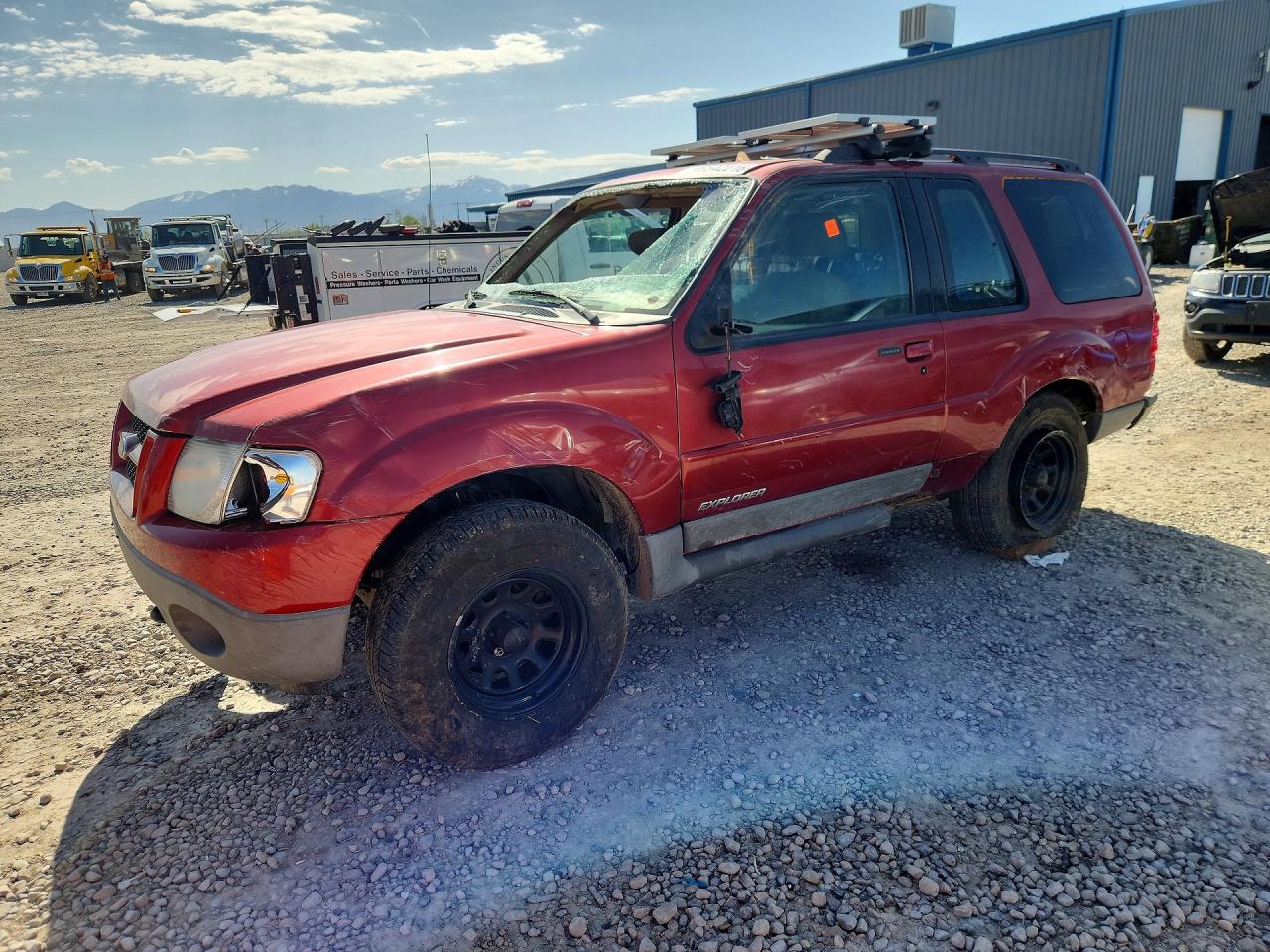 2001 Ford Explorer Sport, VIN 1FMYU70E51UA23873 — Rollover