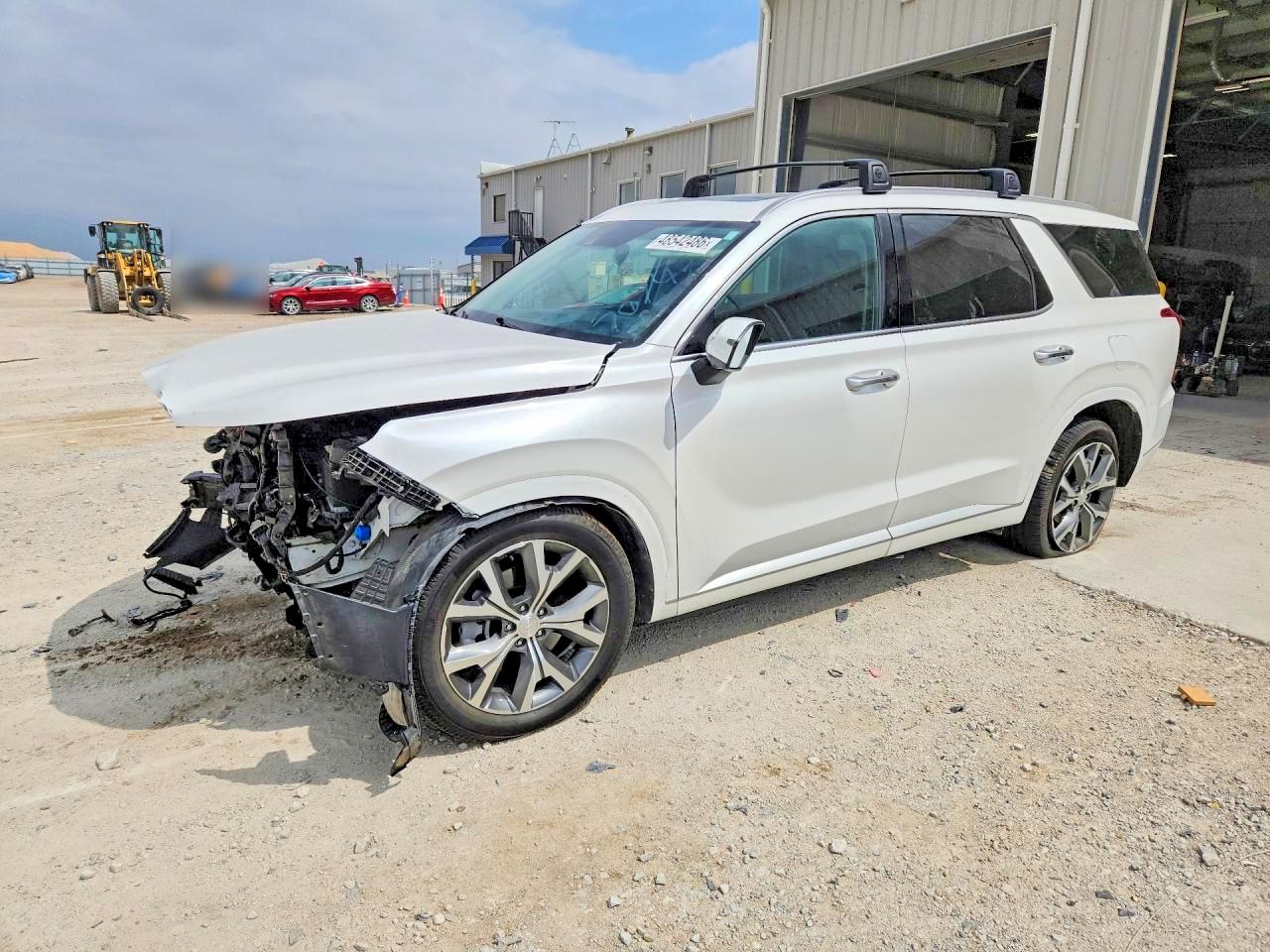 2022 Hyundai Palisade Limited, VIN KM8R5DHE2NU460613 — Front end