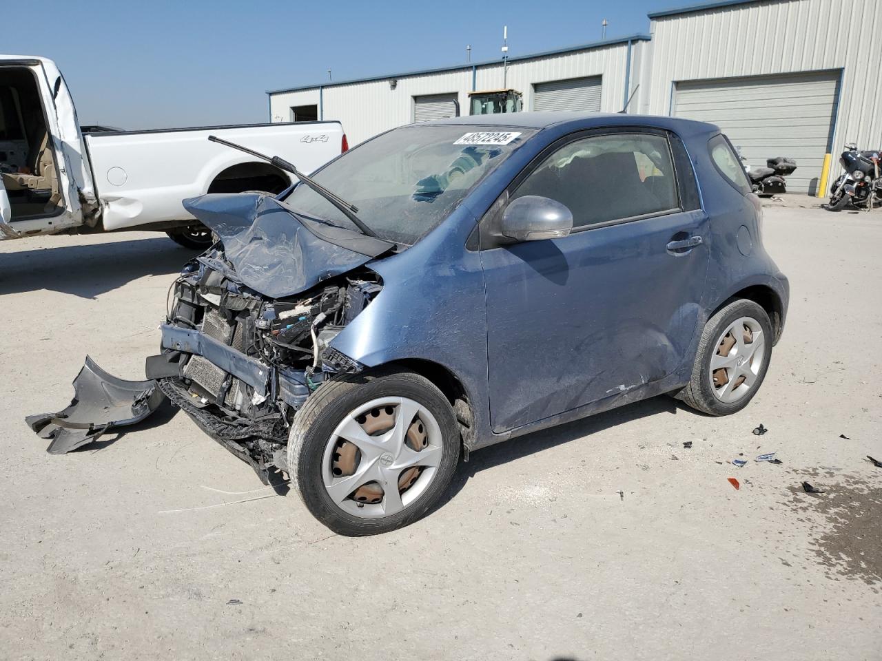 2014 Scion iQ, VIN JTNJJXB01EJ029897 — Front end