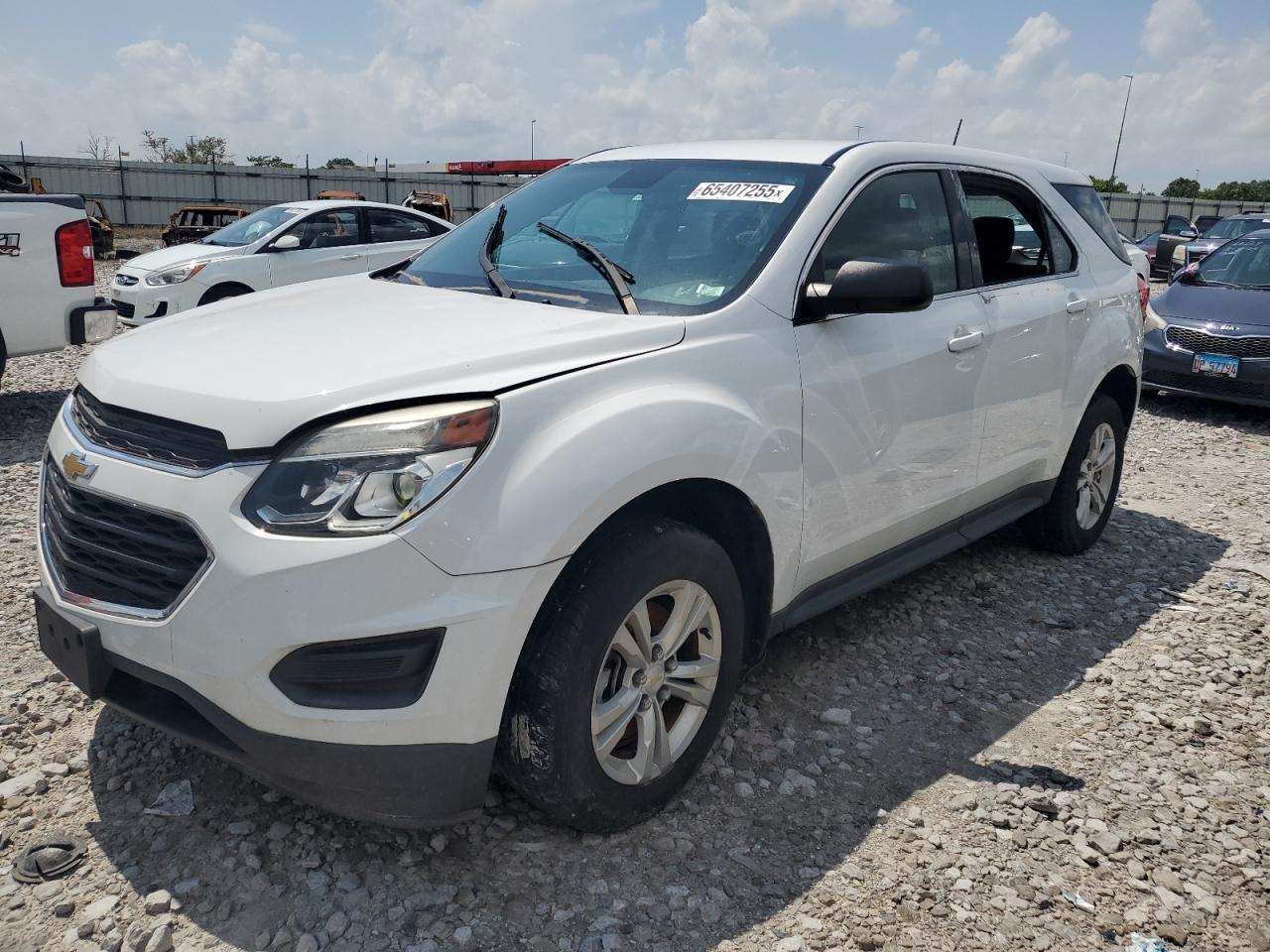 2016 Chevrolet Equinox LS, VIN 2GNALBEK2G6337571 — Vandalism