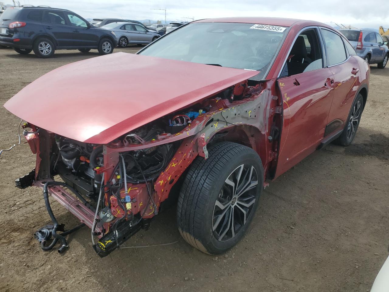 2023 Toyota Crown XLE, VIN JTDAAAAF0P3017285 — Front end
