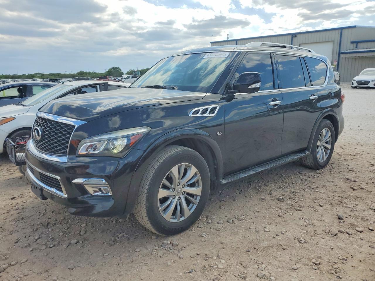 2017 Infiniti QX80, VIN JN8AZ2NE9H9158312 — Minor dents and scratches