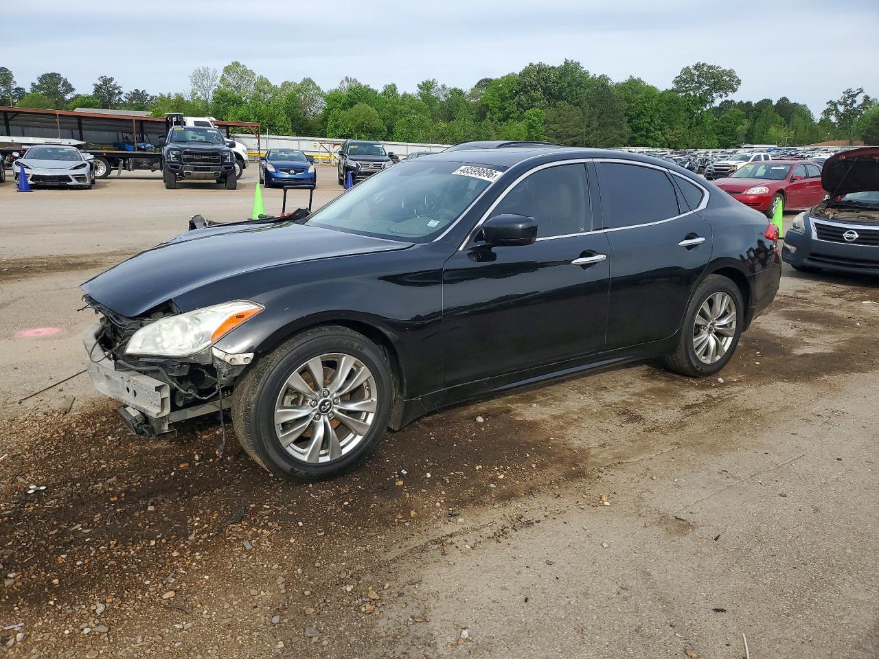2012 Infiniti M, VIN JN1BY1AP5CM335046 — Front end