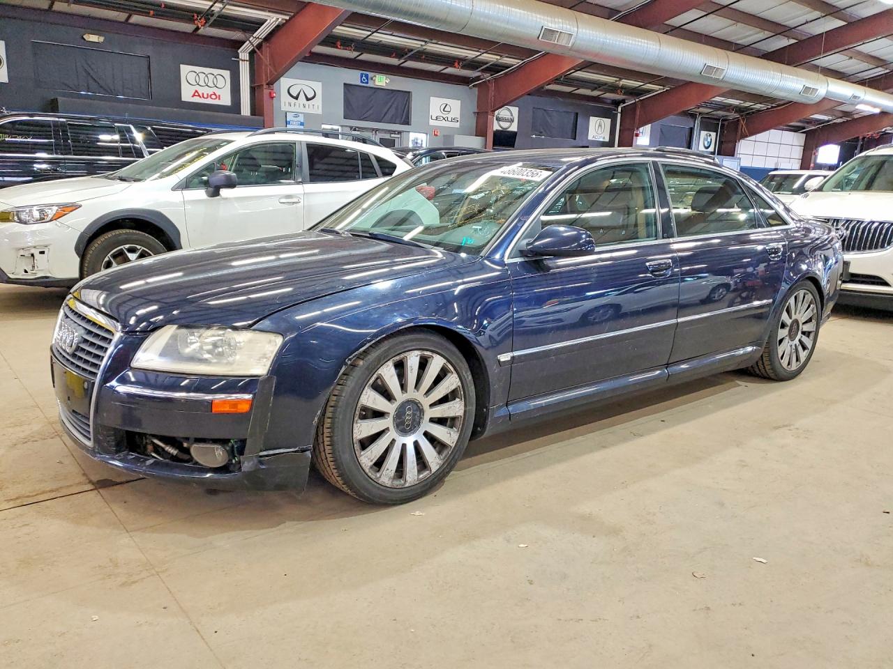 2007 Audi A8 4.2L, VIN WAUMV44E87N005134 — Front end