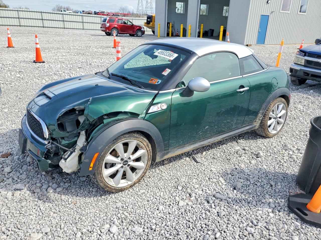2014 MINI Coupe S, VIN WMWSX3C51ET409317 — Front end
