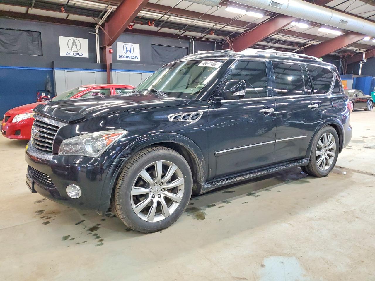 2011 Infiniti QX56 7-passenger, VIN JN8AZ2NE6B9005698 — Minor dents and scratches